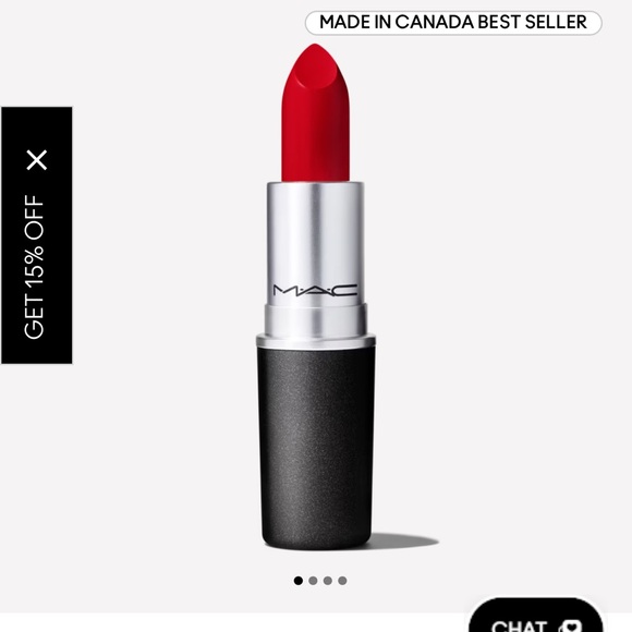 MAC Cosmetics Red Lipstick - Ruby Woo - Picture 9 of 10